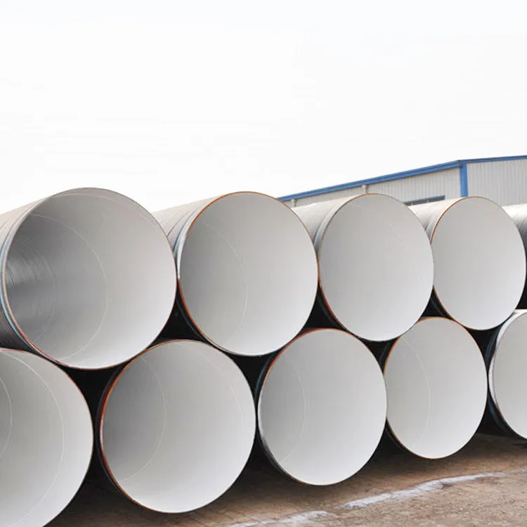 awwa c200 steel pipe 3 layer polyethylene external coating pipe spiral welded steel pipe with pe coated